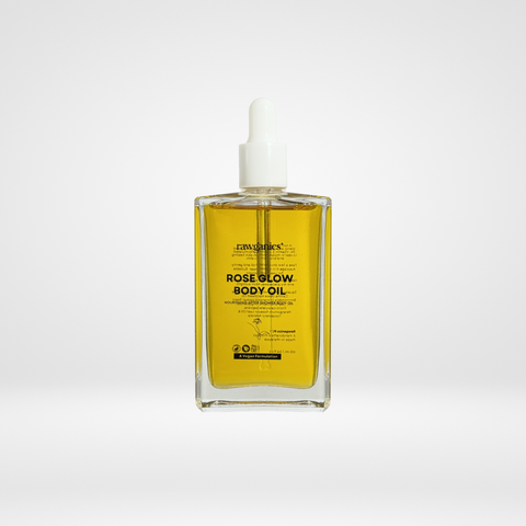 Rose Glow Body Oil by Rawganics - 100ml