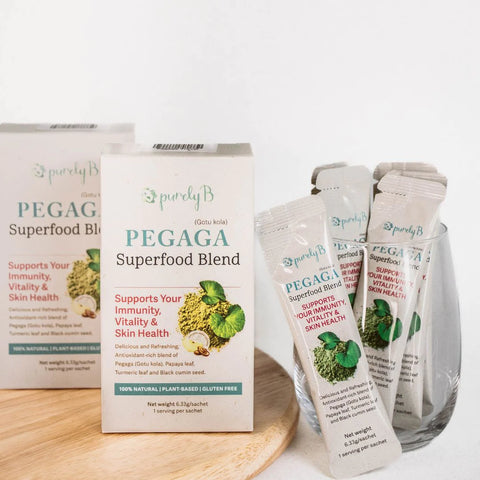 Pegaga Travel Pack by PurelyB (7 sachets)
