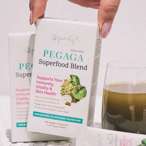 Pegaga Travel Pack by PurelyB (7 sachets)