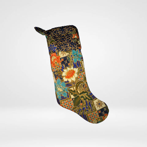 Batik Big Christmas Stocking