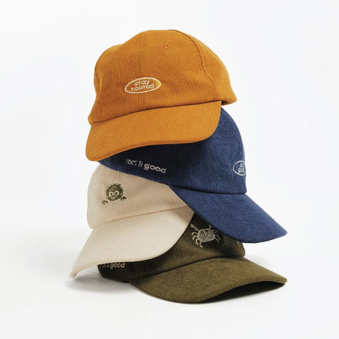 Root & Good | Embroidered Corduroy Adjustable Cap