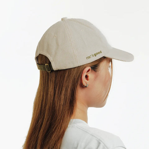 Root & Good | Embroidered Corduroy Adjustable Cap