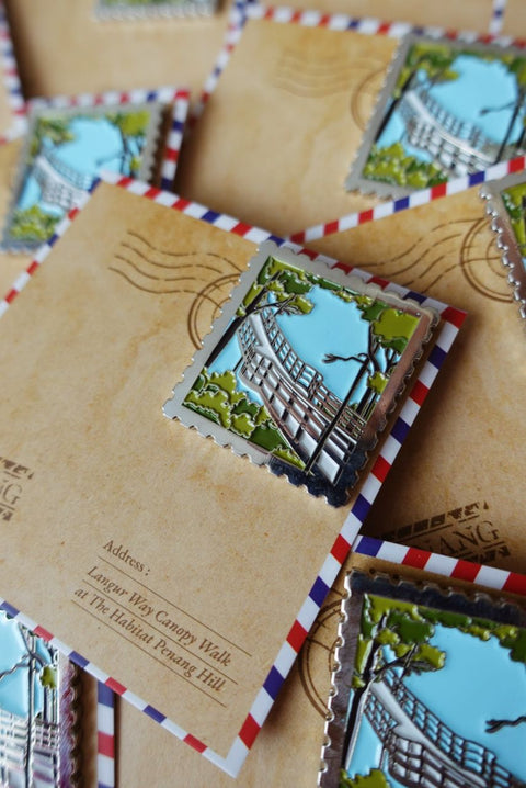 The Habitat Penang Hill Series Enamel Pins