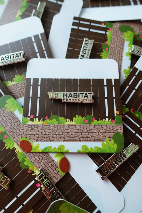 The Habitat Penang Hill Series Enamel Pins