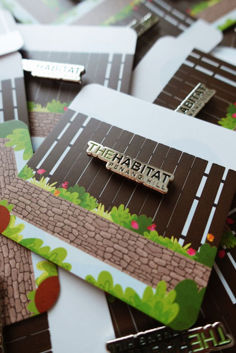The Habitat Penang Hill Series Enamel Pins