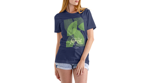 The Habitat Penang Hill Cotton Tshirt - May the Forest be with you (Adult size)