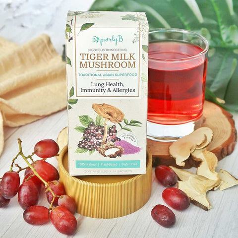 Tiger Milk Mushroom by Purely (14 sachets)