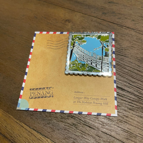The Habitat Penang Hill Series Fridge Magnets