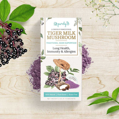 Tiger Milk Mushroom by Purely (14 sachets)