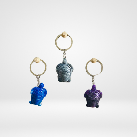 EarthHeir | SMP 100% Upcycled Sea Turtle Keychain