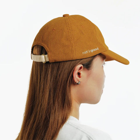 Root & Good | Embroidered Corduroy Adjustable Cap