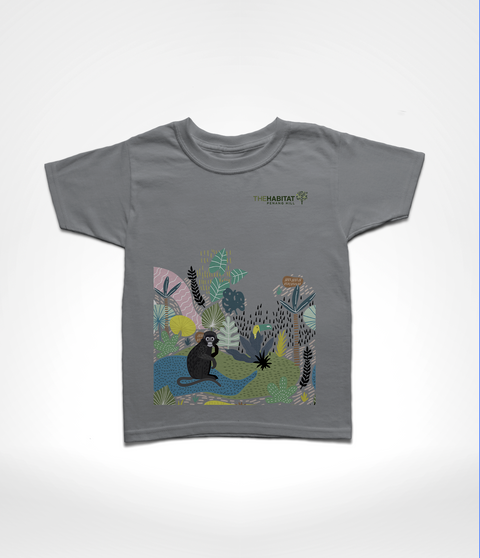The Habitat Penang Hill Cotton Tshirt - Langur (Kid size)