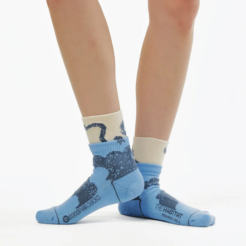 Root & Good | ANAK Socks | Graphic Double Cuff Mid Socks