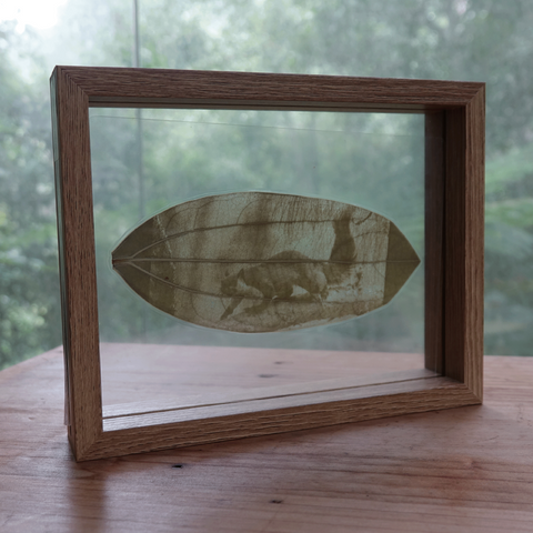 The Habitat Leaf Engraving