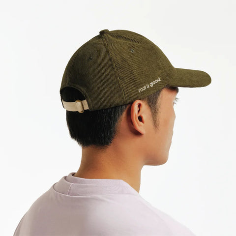Root & Good | Embroidered Corduroy Adjustable Cap