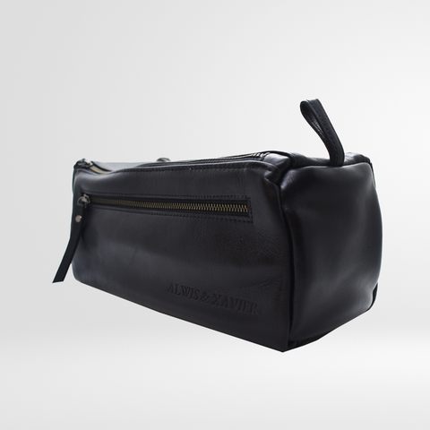 Alwis & Xavier Leather Toiletry Bags