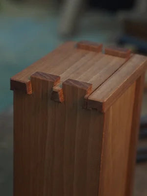 Friends Craft Dovetailed Box with Sliding Lid