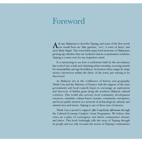 After Long Rainy Afternoons: Of Taiping And Her People
