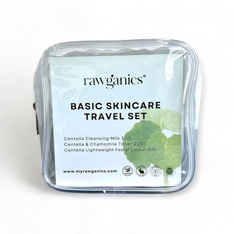 Centella Basic Skincare Travel Set by Rawganics