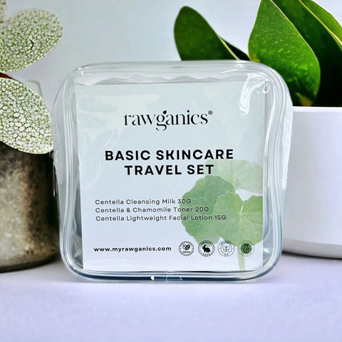 Centella Basic Skincare Travel Set by Rawganics