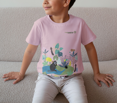 The Habitat Penang Hill Cotton Tshirt - Langur (Kid size)