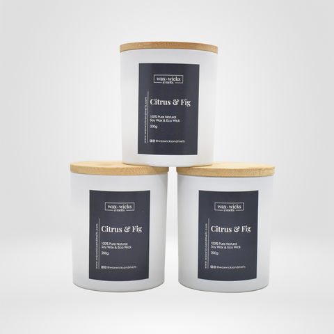Wax, Wicks & Melts: All That Zest