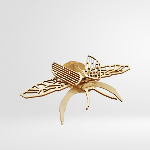 The Habitat 3D Wooden Puzzle - Beetle