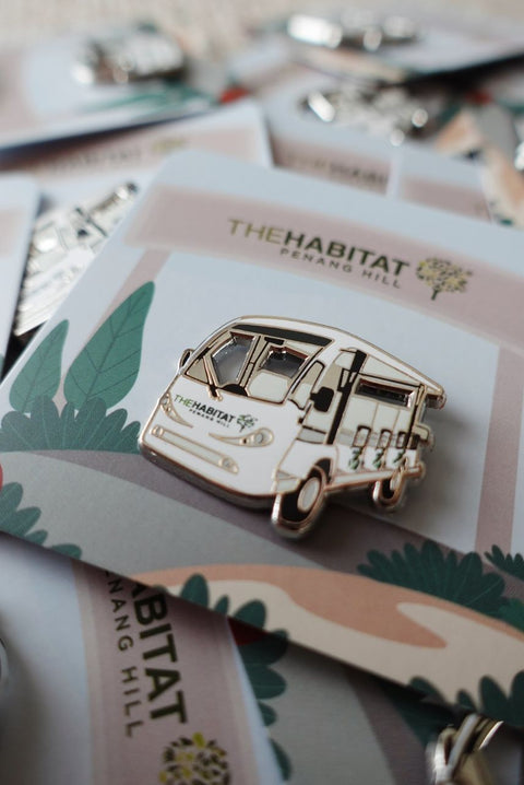 The Habitat Penang Hill Series Enamel Pins