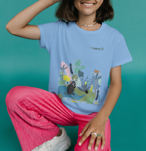 The Habitat Penang Hill Cotton Tshirt - Langur (Kid size)