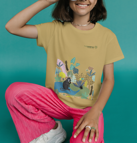 The Habitat Penang Hill Cotton Tshirt - Langur (Kid size)