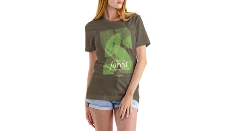 The Habitat Penang Hill Cotton Tshirt - May the Forest be with you (Adult size)