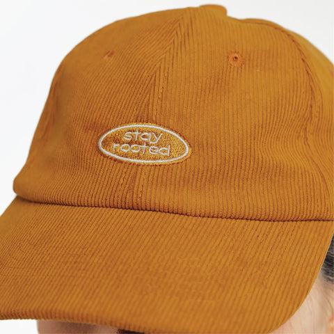 Root & Good | Embroidered Corduroy Adjustable Cap