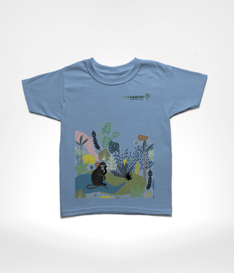 The Habitat Penang Hill Cotton Tshirt - Langur (Kid size)