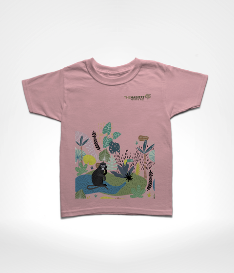 The Habitat Penang Hill Cotton Tshirt - Langur (Kid size)