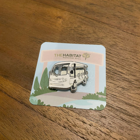 The Habitat Penang Hill Series Fridge Magnets