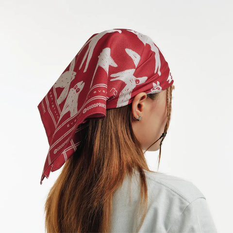 Root & Good |  SAYAP Bandana | Medium Square Scarf