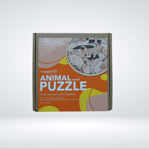 The Habitat Penang Hill Wood Puzzle – Animals