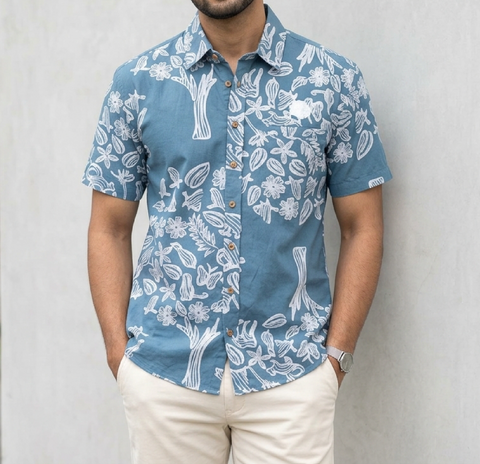 The Habitat x Batik Boutique Men's Short-Sleeve Shirt