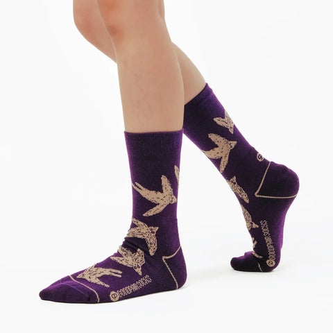 Root & Good |  SAYAP Socks | Graphic 2 Ways Crew Socks