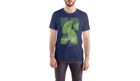 The Habitat Penang Hill Cotton Tshirt - May the Forest be with you (Adult size)