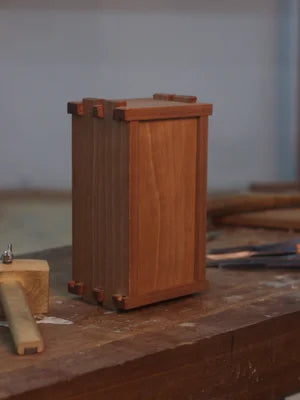 Friends Craft Dovetailed Box with Sliding Lid