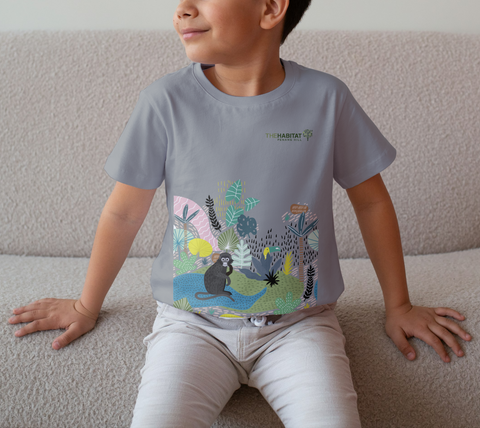 The Habitat Penang Hill Cotton Tshirt - Langur (Kid size)